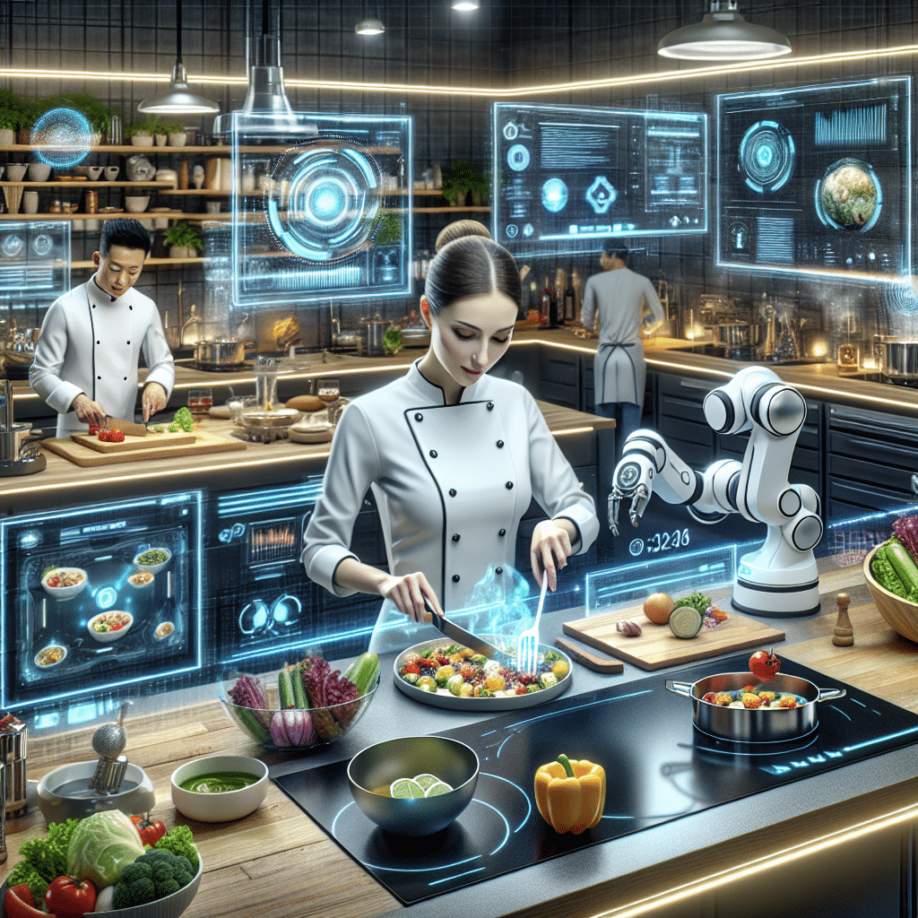 Serving Tastier Food With Smart-Kitchen