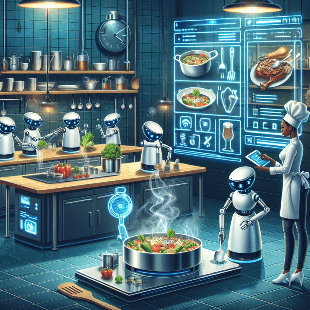 Application Of AI For Creating a Dish