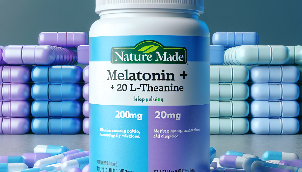 Nature Made Melatonin + 200mg L-Theanine