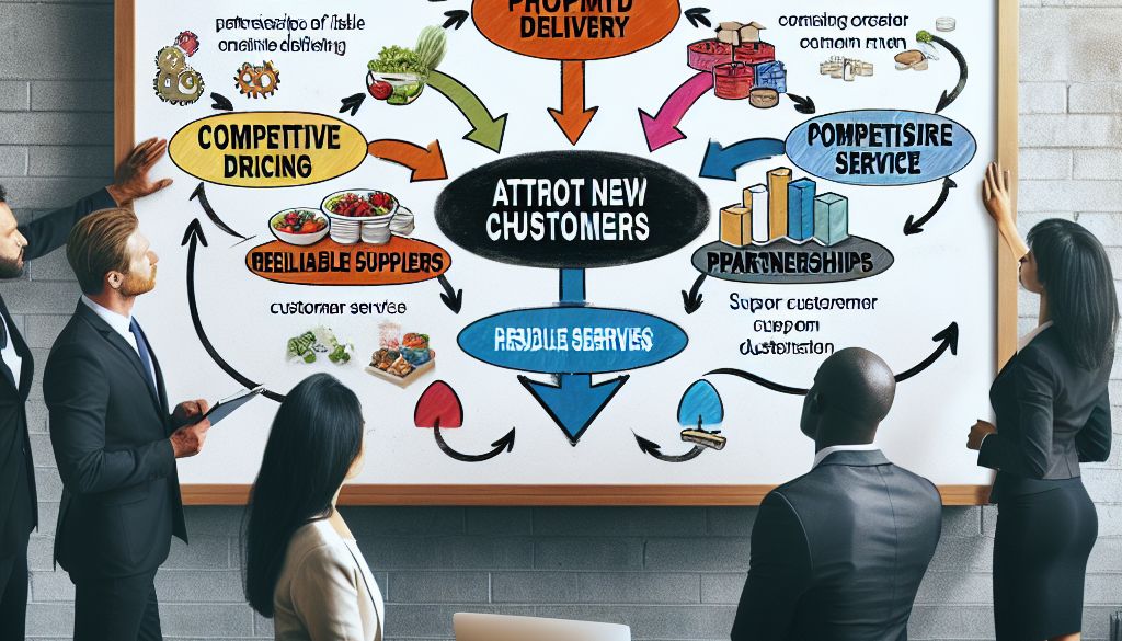 Essential Tactics to Draw New Customers Toward Food Service Distribution