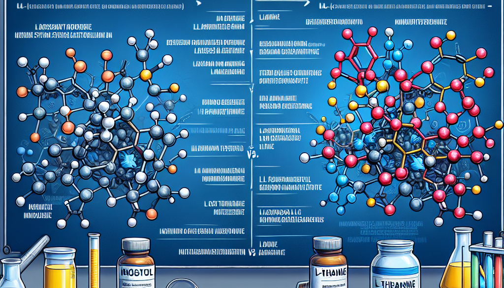 Inositol vs L-Theanine: Benefits Compared