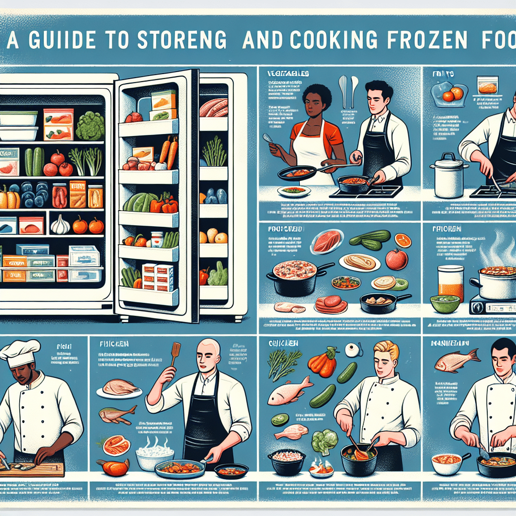 A Guide to Storing and Cooking Frozen Food