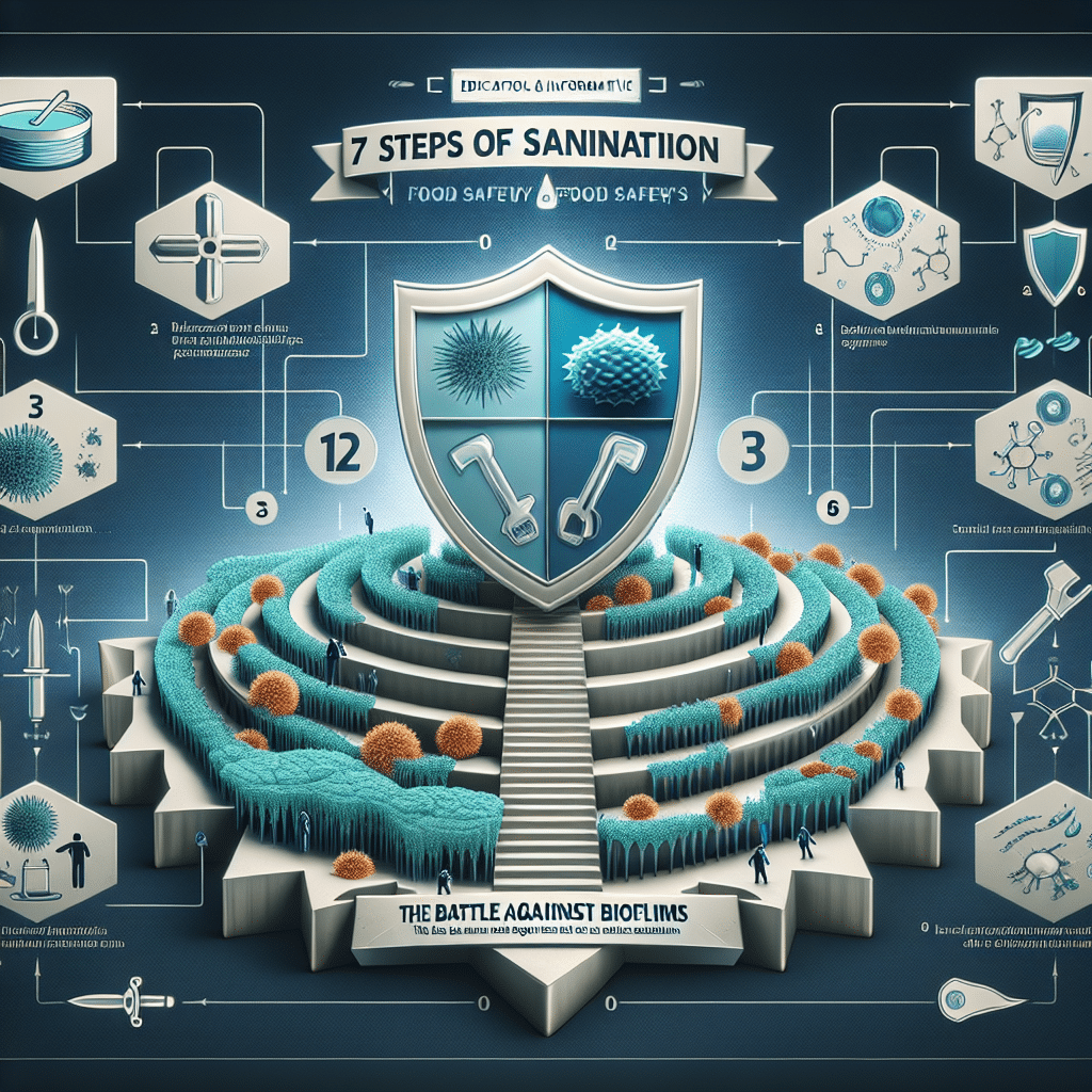 Food Safety: Battling Biofilms with the 7 Steps of Sanitation