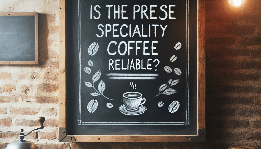 Is The Phrase Specialty Coffee Reliable?