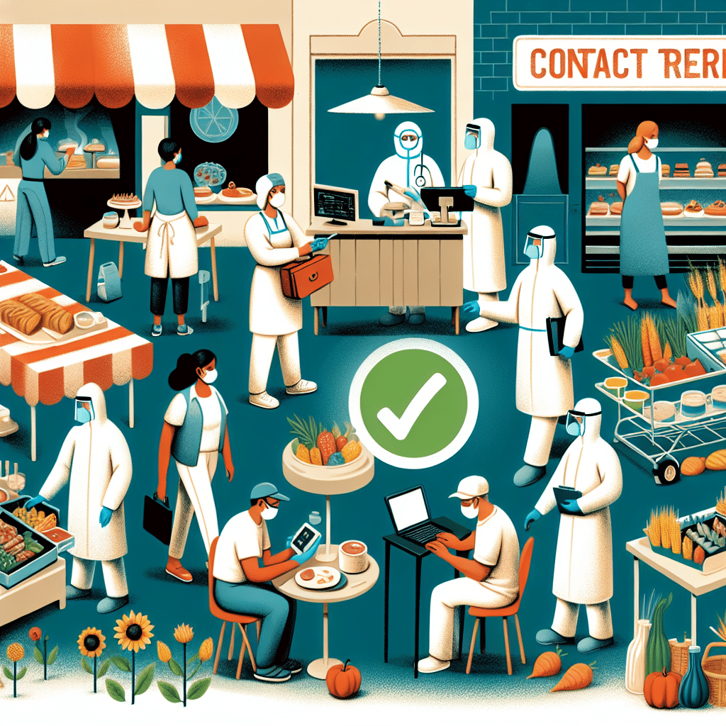 Establishing Contact Tracing to Help the Food Sector Reopen for Business