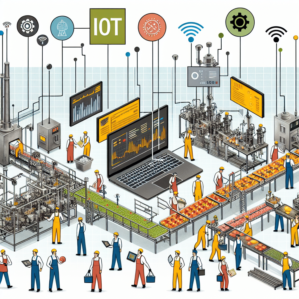 The Food Processing Industry Development From Iot