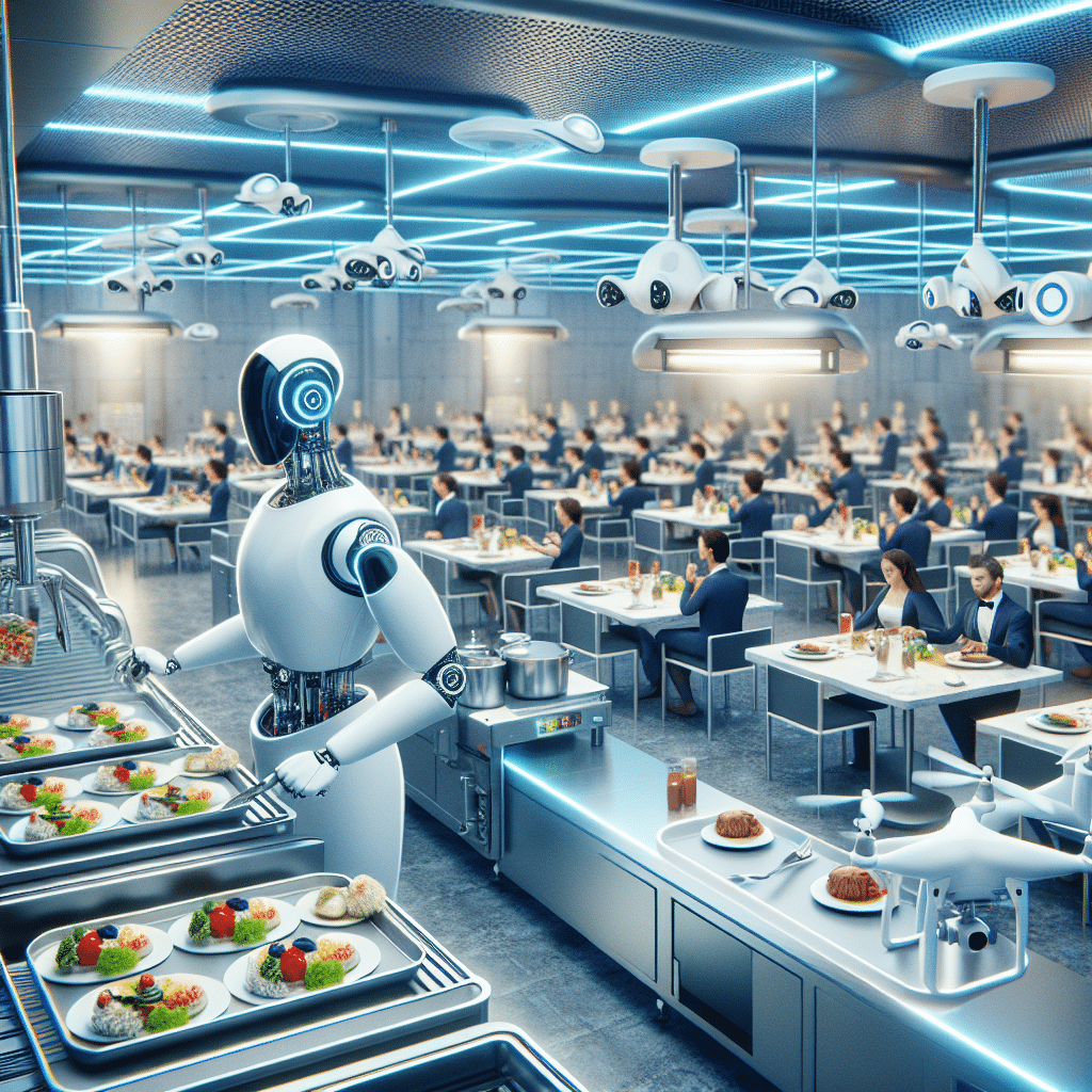 Innovative Technology and its process of Serving Food