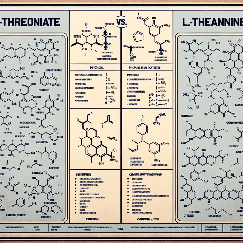 L-Threonate vs L-Theanine: Differences