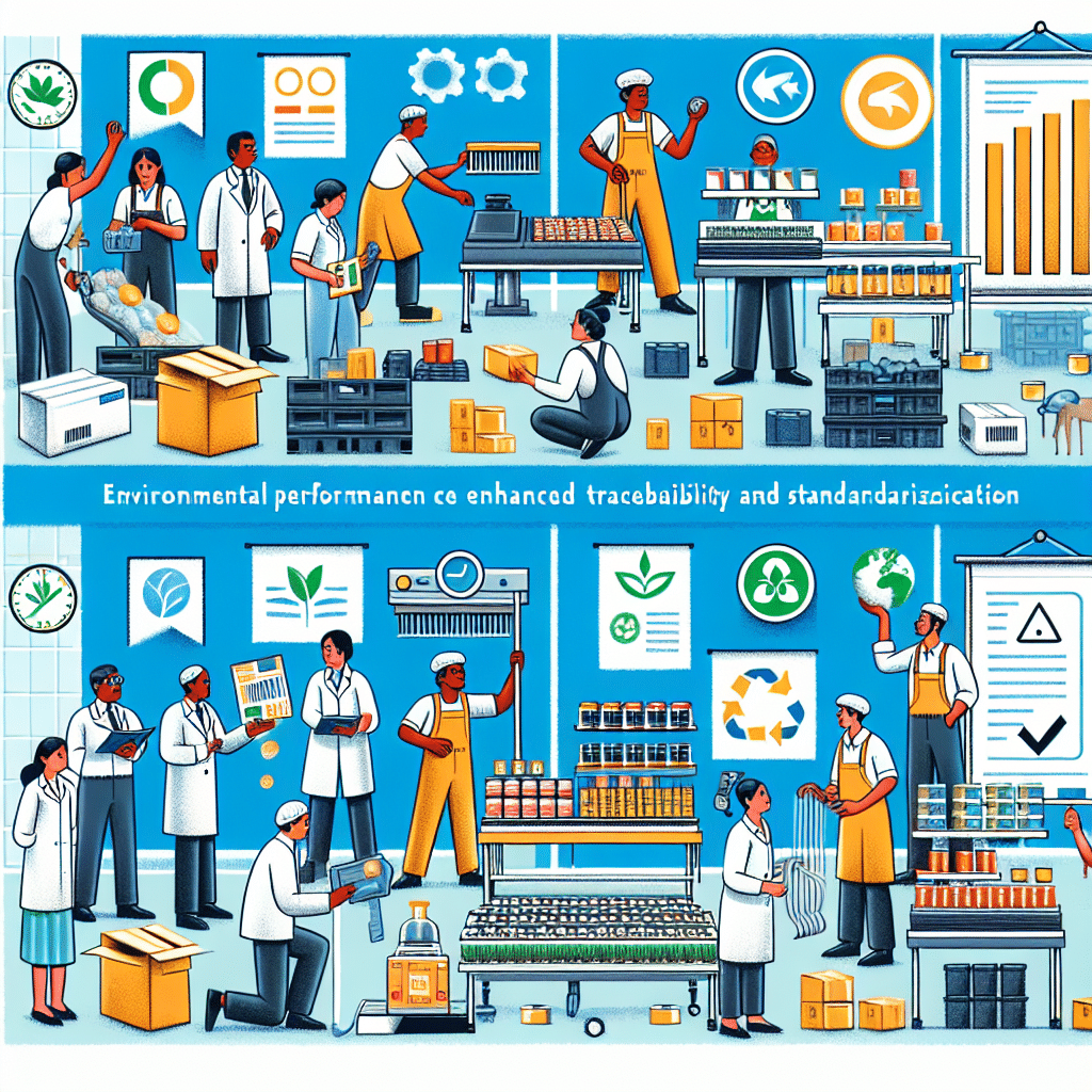 Enhancing Environmental Performance in the Food Industry through Traceability and Standardization