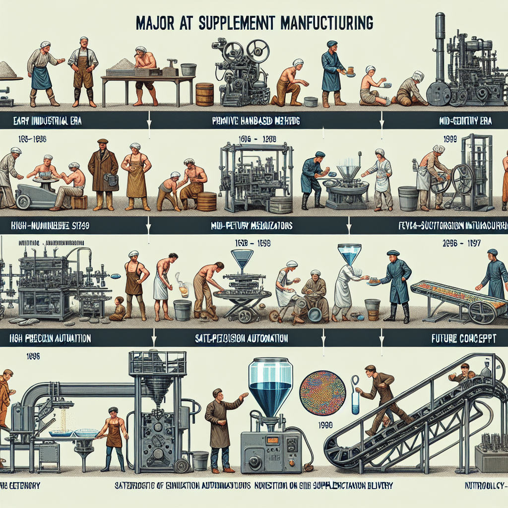 Major Developments in Supplement Manufacturing