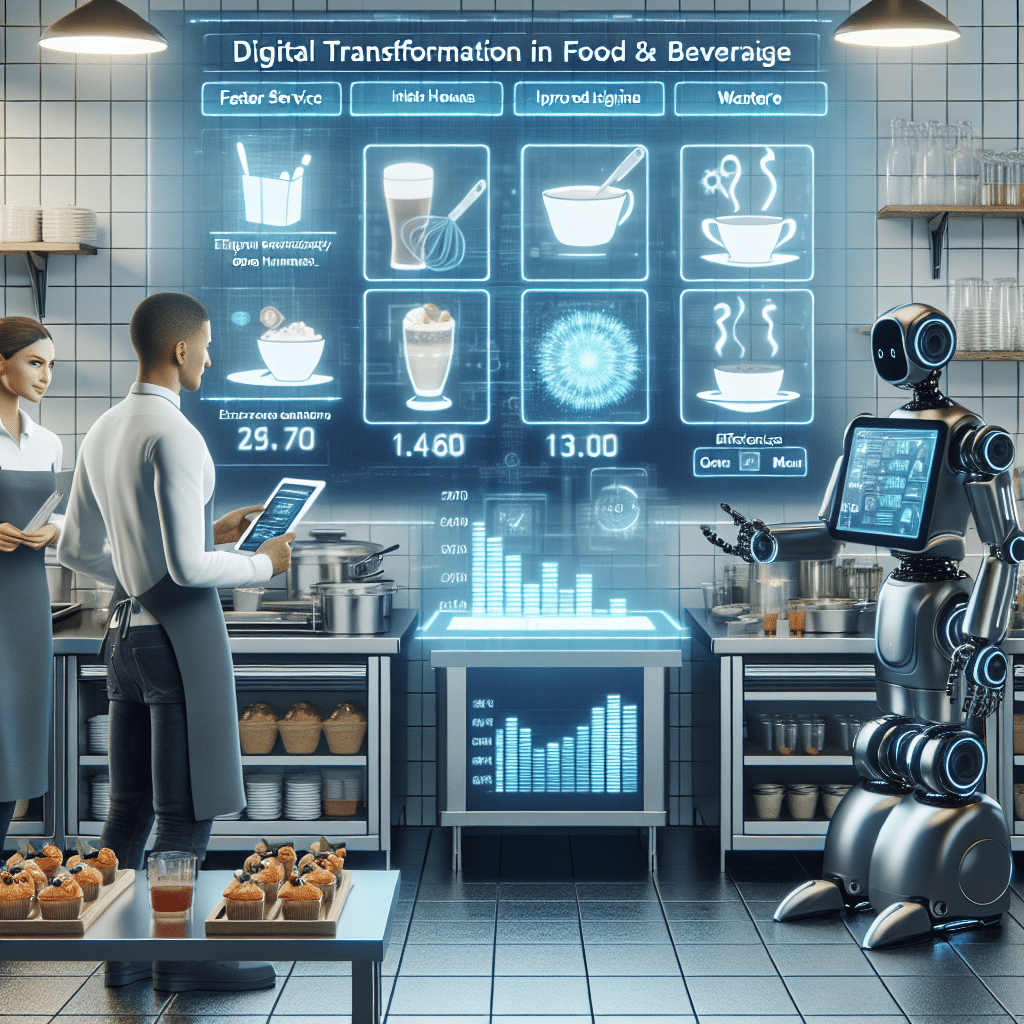 Digital Transformation In The Food And Beverage: Advantages.