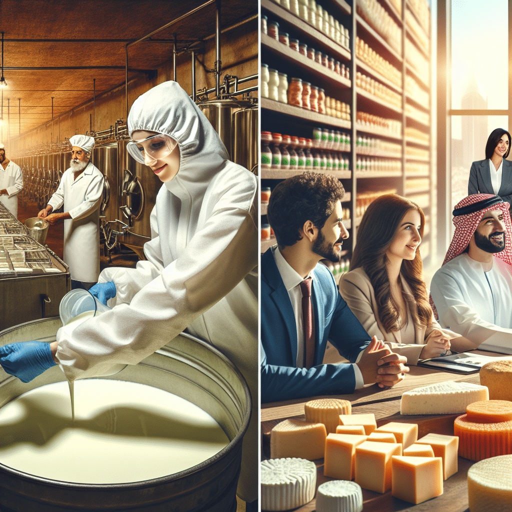 Adventures in the Dairy Industry: From Cheese Making to Sales Manager in Saudi Arabia