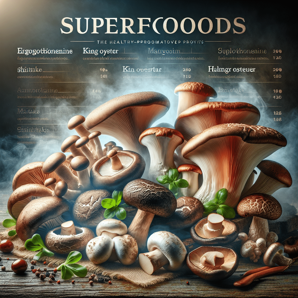 Ergothioneine Mushrooms: Superfoods for Your Health