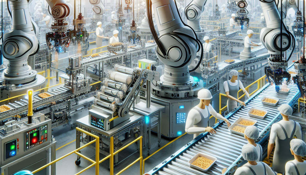 Popularity Of Robotics In Food Manufacturing.