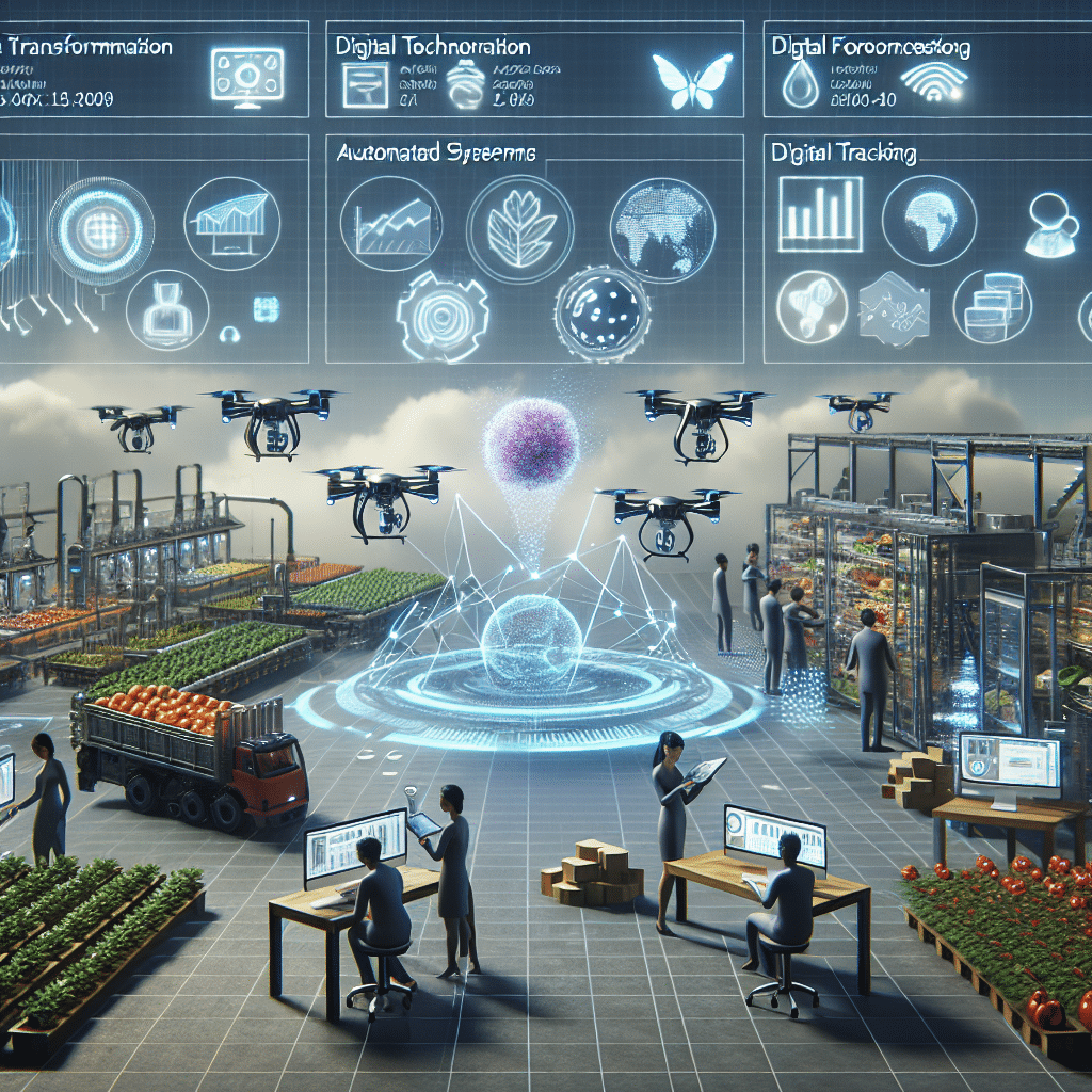 Digital Transformation Impacts on the Food and Beverage Sector.