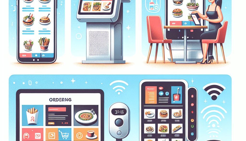 Common Types of Automated Restaurant Ordering Solutions