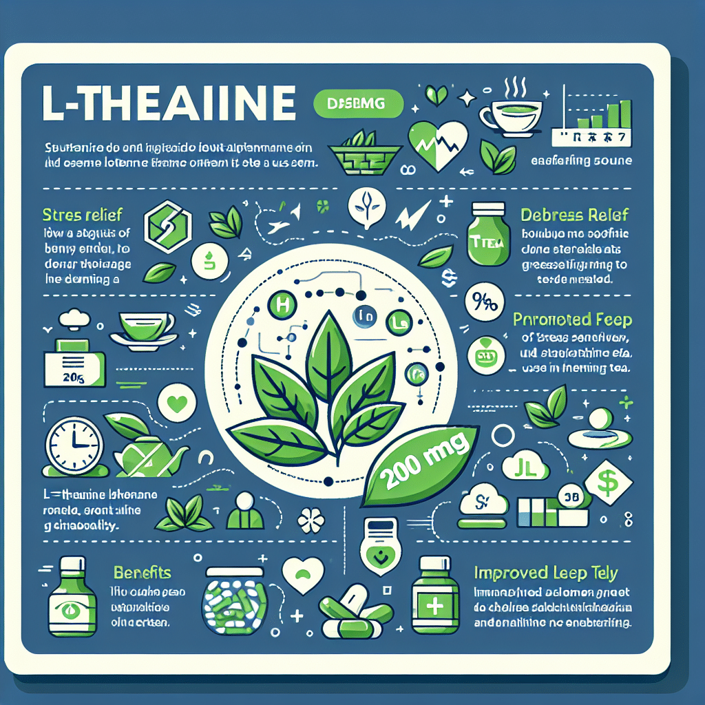 L-Theanine 200mg: Uses and Benefits