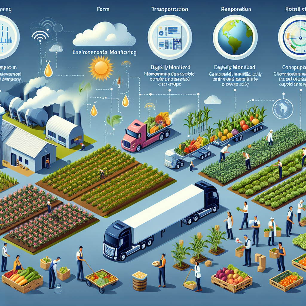 Role Of Environmental Monitoring To Remove Issues In The Food Supply Chain.