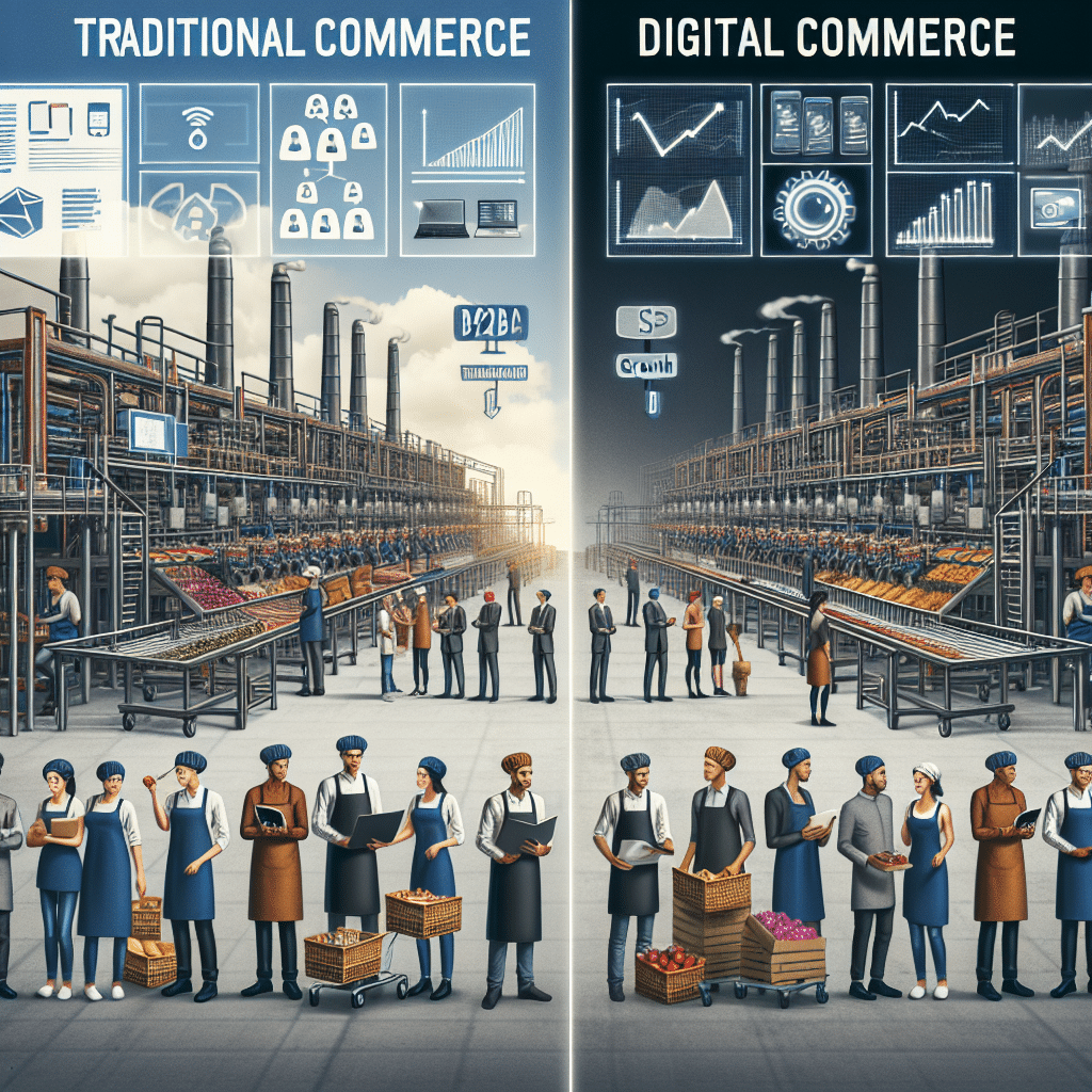 Impacts On Food Manufacturers By B2B E-Commerce