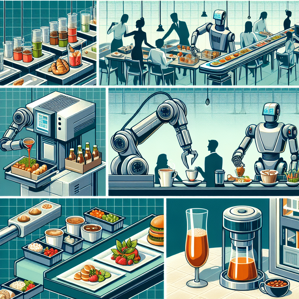 Application Of Robotics in the Food and Beverages Industry