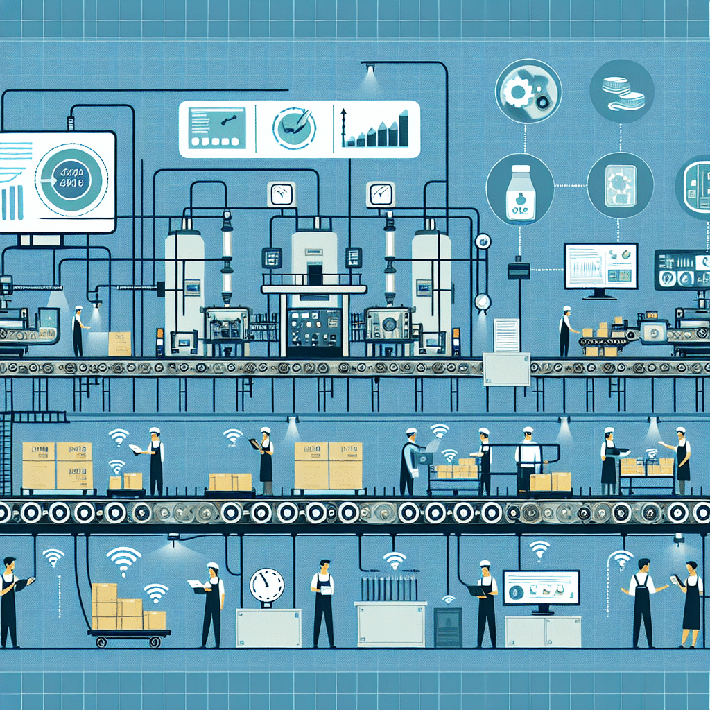 How Digital Technology Improves the Efficiency of Food and Beverage Manufacturing Plants