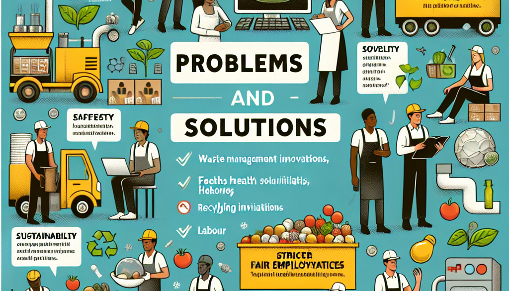 Problems & Solutions Of The Food And Beverage Industry