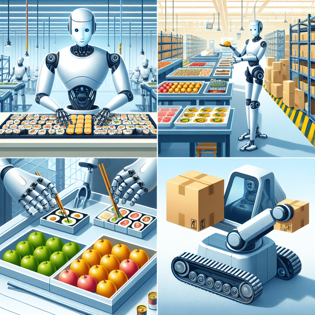 Kinds Of Robots In Food Producing