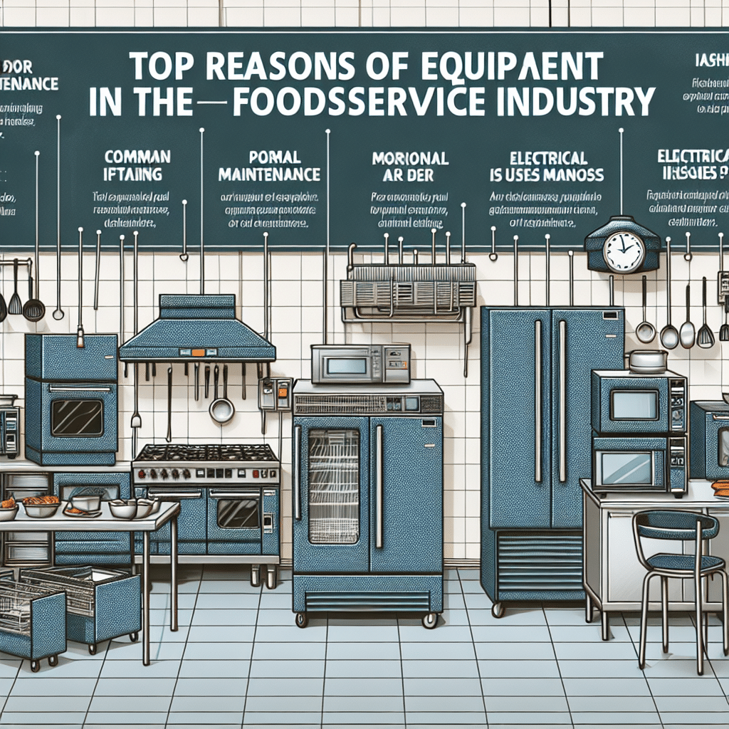 The Top Reasons for Equipment Failure in the Foodservice Industry