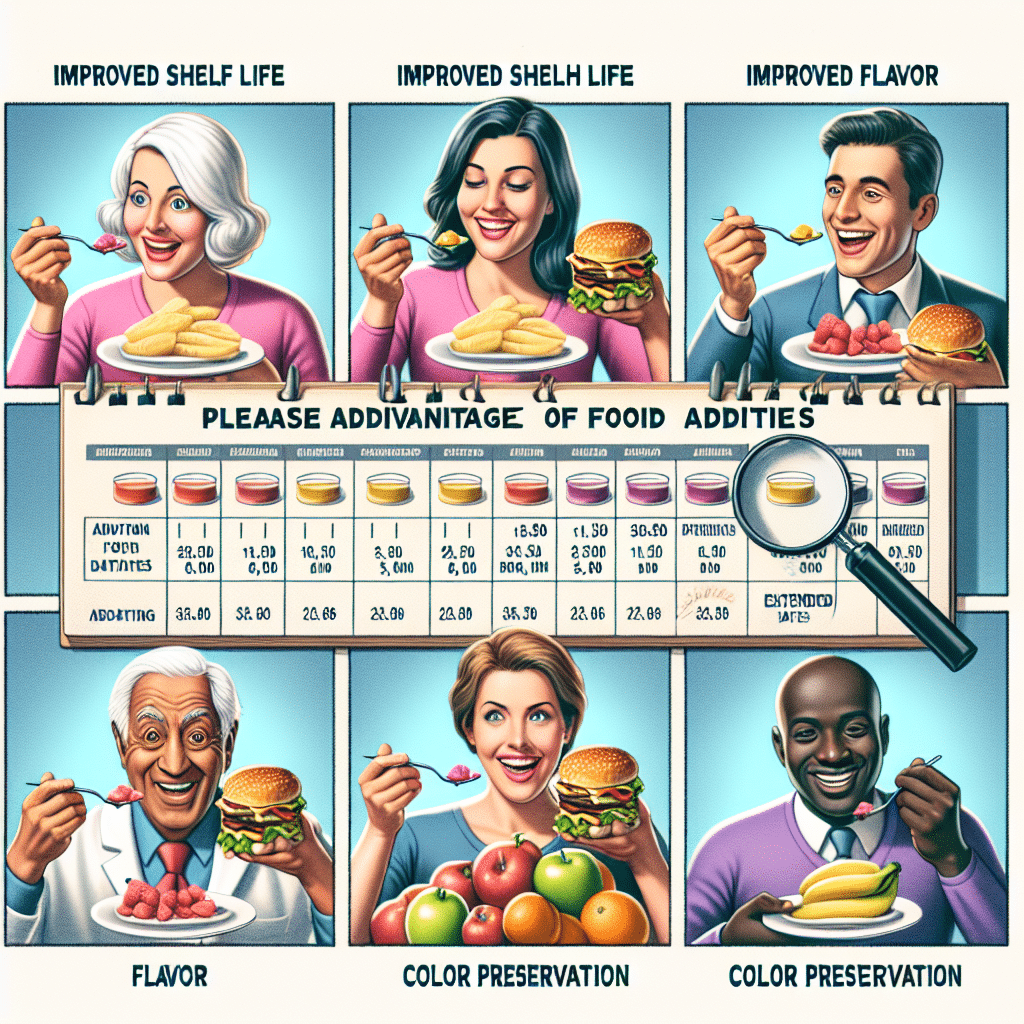 Major Benefits of Food Additives