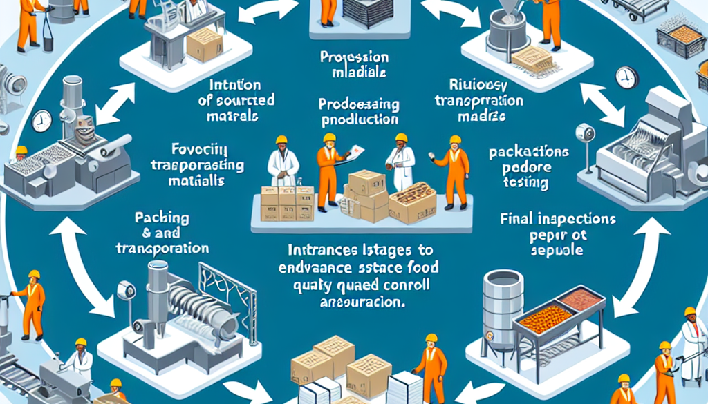 Stages to Ameliorate Food Quality Control & Assurance