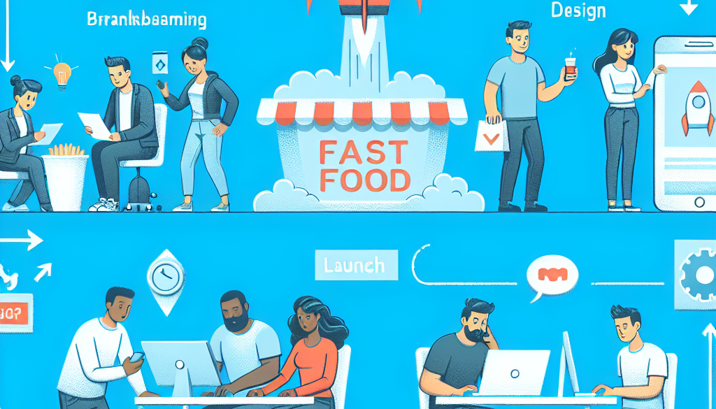 Steps that are to be Taken while Launching a Fast Food App