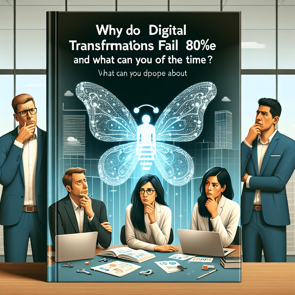 Why Do Digital Transformations Fail 80% of the Time and What Can you Do about it?