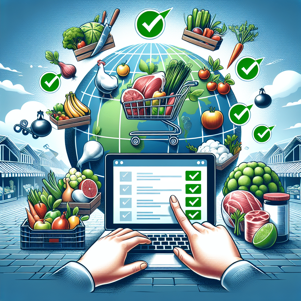 Confirming Food Safety in the Global E-Commerce Market.