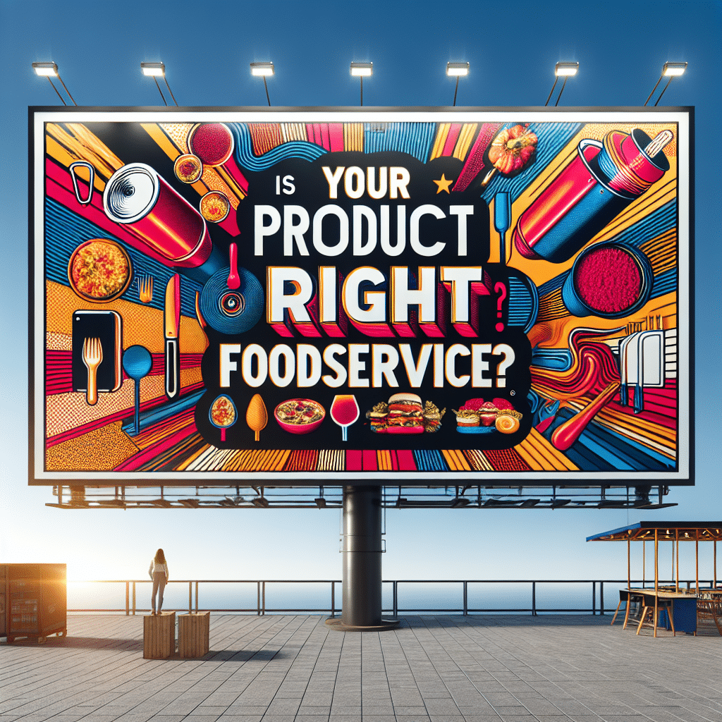 Is Your Product Right For Foodservice?