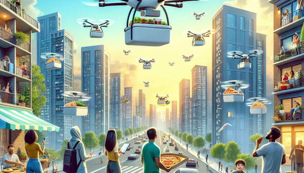 Reshaping Food Delivery With Drones