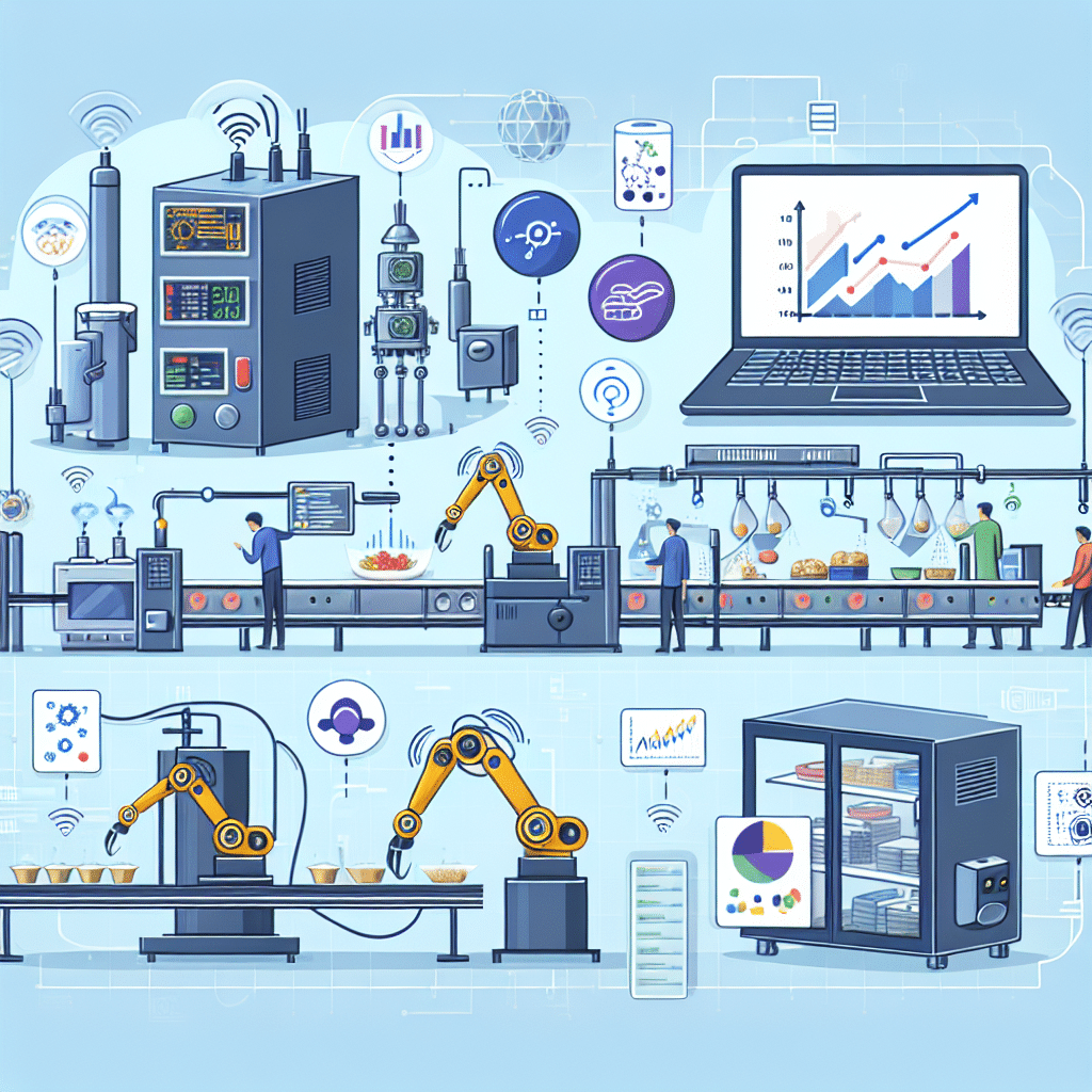 How can IoT improve food packaging for food enterprises?