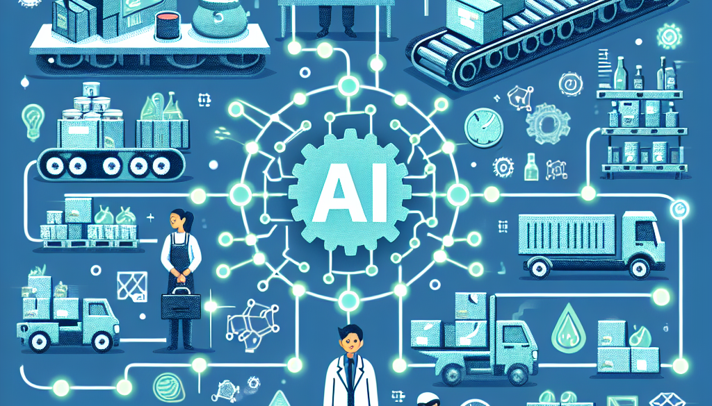 Role of AI in Food and Beverages Supply Chain Management