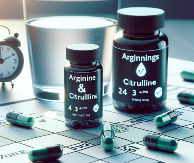 When to Take Arginine and Citrulline Together?