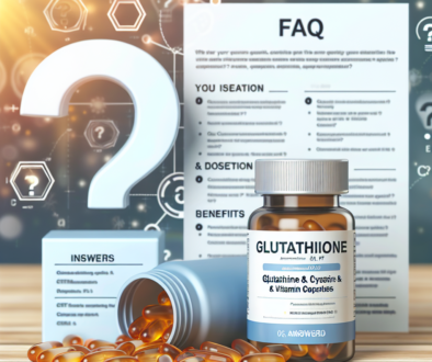 Glutathione Cysteine & C Capsules: Your Questions Answered