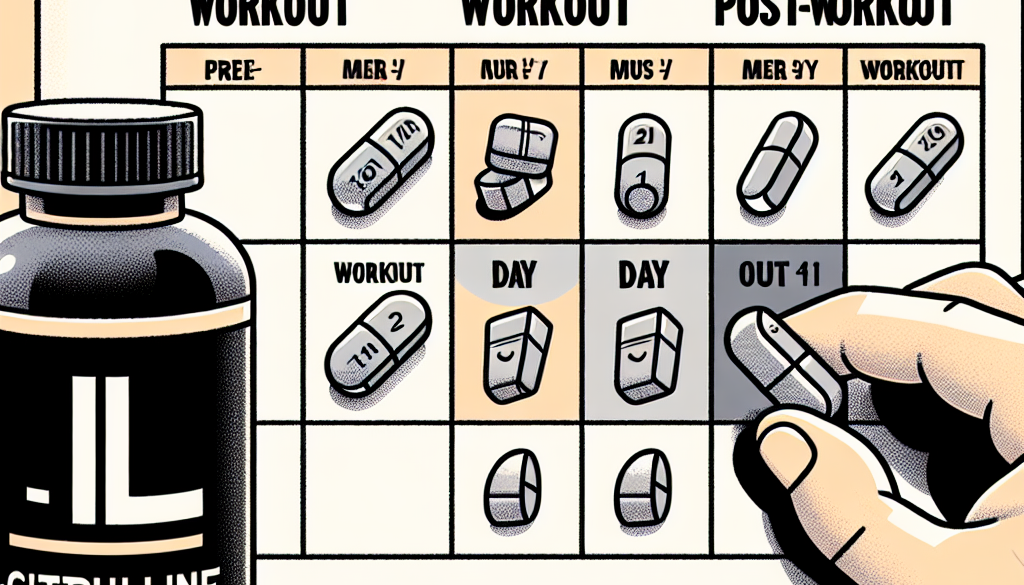 L Citrulline Before or After Workout: Timing Tips