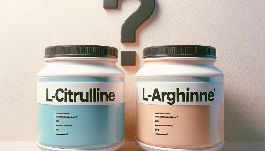 Is L-Citrulline Better Than L-Arginine?