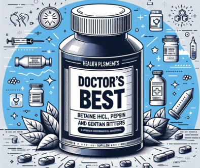 Doctor's Best Betaine HCL Pepsin and Gentian Bitters