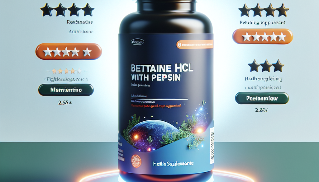 Amazon Betaine HCL with Pepsin: Top Choices